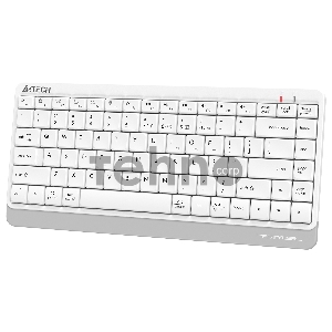 Клавиатура A4Tech Fstyler FBK11 белый/серый USB беспроводная BT/Radio slim