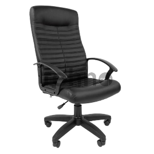 Офисное кресло Стандарт СТ-80 Россия экокожа черн. (7033359)