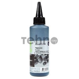 Чернила Cactus CS-I-EPT1701 черный (100мл) Epson ExpIession Home XP-33/103/203/207/303/306