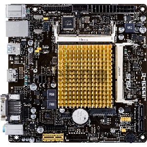 Материнская плата Asus J1900I-C 2xDDR3L mini-ITX AC`97 8ch(7.1) GbLAN+VGA+HDMI