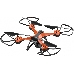 Квадрокоптер Hiper WIND FPV 480р WiFi ПДУ оранжевый/черный, фото 3