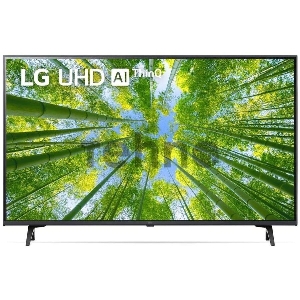 Телевизор LG 43 43UQ80006LB металлический серый