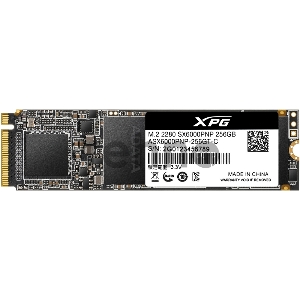 Накопитель SSD Adata 256Gb M.2 ASX6000PNP-256GT-C PCI-E x4 XPG SX6000 Pro 2280