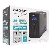 Источник бесперебойного питания CROWN Line Intractive CMU-800EURO LCD USB 800VA\480W, корпус металл, 1x12V/9AH, розетки 4*EURO+1*IEC bypass, трансформатор AVR 145-280V, LCD-дисплей, съёмный кабель 1.2 м, порт RJ11/45, порт USB, защита: от перегрузки, от КЗ, от скачков напряжения, фото 3