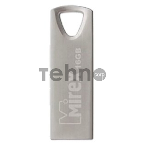 Флеш Диск 16GB Mirex Intro, USB 2.0, Металл