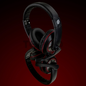 Гарнитура Oklick HS-L390G DRAGON black/red 1.8m (JD-728S)