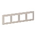 Рамка "Слоновая кость". 4-постовая универсальная Valena LIFE., фото 2