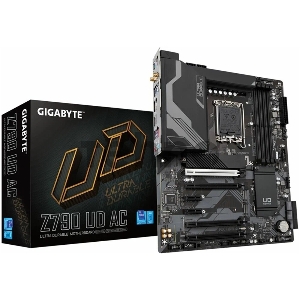 Материнская плата Gigabyte Z790 UD AX Soc-1700 Intel Z790 4xDDR5 ATX AC`97 8ch(7.1) 2.5Gg RAID+HDMI+DP