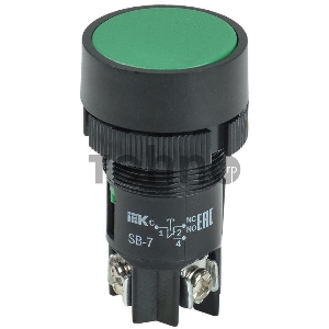 Кнопка SB-7 Пуск зел. ИЭК BBT40-SB7-K06