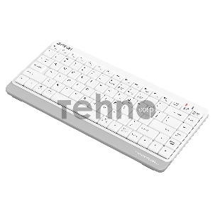 Клавиатура A4Tech Fstyler FBK11 белый/серый USB беспроводная BT/Radio slim