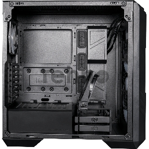 Корпус без блока питания Cooler Master MasterCase HAF 500P, USB3.0x2, USB3.2x1(TypeC), 2x200ARGBFans, 2x120Fan, Black, Full Tower, w/o PSU