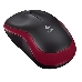 Мышь Logitech Wireless Mouse M185, Red, фото 10