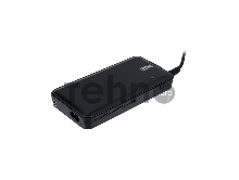 Адаптер для ноутбуков STM Dual DLU90, 90W, EU AC power cord& Car Cigaratte Plug, USB(2.1A)