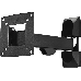 Кронштейн для телевизора Hama H-118113 черный 10"-26" макс.20кг настенный поворот и наклон, фото 1