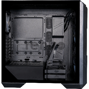 Корпус без блока питания Cooler Master MasterCase HAF 500P, USB3.0x2, USB3.2x1(TypeC), 2x200ARGBFans, 2x120Fan, Black, Full Tower, w/o PSU