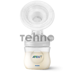 Молокоотсос ручной, вес 0.3 кг, технология Natural Motion, мягкая насадка с адаптивной формой, 3 контейнера для 180 мл. для хранения молока в комплекте