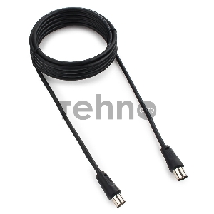 Кабель телевизионный Cablexpert, CCV-515-3M, Coaxial M/F, 3м Кабель телевизионный Cablexpert, CCV-515-3M, Coaxial M/F, 3м