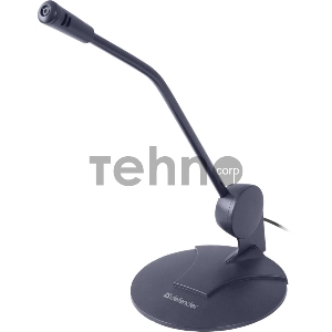Микрофон Defender MIC-117 черный, кабель 1.8 м {Микрофон компьютерный} [64117]