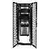 Шкаф серверный  ЦМО! ПРОФ напольный 42U (800x1200) дверь перфорированная 2 шт., цвет черный, в сборе (ШТК-СП-42.8.12-44АА-9005), фото 5
