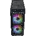 Корпус без блока питания Cooler Master MasterCase HAF 500P, USB3.0x2, USB3.2x1(TypeC), 2x200ARGBFans, 2x120Fan, Black, Full Tower, w/o PSU, фото 5