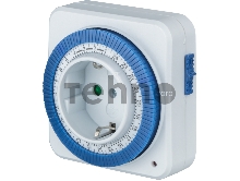 Таймер 61 558 NTR-A-S02-WH розет. электромех. Navigator 61558
