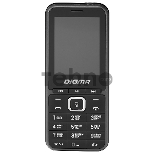 Мобильный телефон Digma LINX B241 32Mb серый моноблок 2.44 240x320 0.08Mpix GSM900/1800