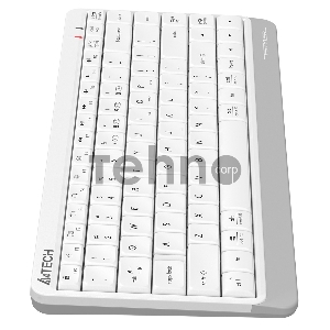 Клавиатура A4Tech Fstyler FBK11 белый/серый USB беспроводная BT/Radio slim