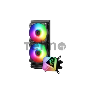 Водяное охлаждение для процессора MAG CORELIQUID C280 2x ARGB Fan, ARGB Block, Color Box (851446)