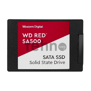 Накопитель твердотельный WD Твердотельный накопитель SSD WD Red™ SA500 NAS 3D NAND WDS100T1R0A 1ТБ 2,5 SATA-III (TLC)