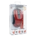 Мышь Gembird MOP-400-R, USB, красный, бесшумный клик, 2 кнопки+колесо кнопка, 1000 DPI,  soft-touch, кабель 1.45м, блистер, фото 6