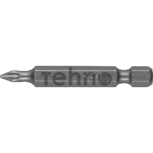 Бита ЗУБР МАСТЕР 26001-1-50-2 кованая CrMo E 1/4 PH1 50мм 2шт Бита ЗУБР МАСТЕР 26001-1-50-2 кованая CrMo E 1/4 PH1 50мм 2шт