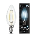 Лампа светодиодная Filament Свеча E14 9Вт 4100К GAUSS 103801209, фото 1