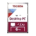 Жесткий диск Toshiba SATA-III 6Tb HDWD260UZSVA P300 (5400rpm) 128Mb 3.5", фото 5