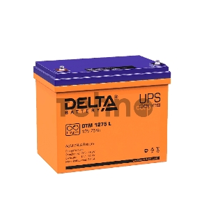 Батарея Delta DTM 1275 L (12V, 75Ah)