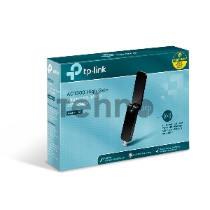 Адаптер TP-Link Wi-Fi AC1300 High Gain Wi-Fi USB Adapter, USB 3.0, External  antenna