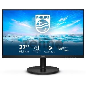 Монитор 27 Philips 272V8LA/00 Black (VA, 1920x1080, 75Hz, 4 ms, 178°/178°, 250 cd/m, Mega DCR, +HDMI, +DisplayPort, +MM