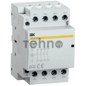 Контактор модульный КМ25-40М AC/DC IEK | MKK21-25-40 | IEK Контактор модульный КМ25-40М AC/DC IEK | MKK21-25-40 | IEK