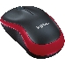 Мышь Logitech Wireless Mouse M185, Red, фото 8