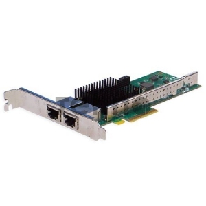 Сетевая карта Silicom PE310G2i50-T Dual Port Copper 10 Gigabit Ethernet PCI Express Server Adapter X4 Gen 3.0, Based on Intel X550-AT2, RoHS compliant (analog X550T2)