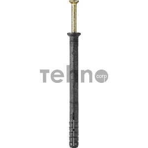 Дюбель-гвоздь полипропиленовый, потайный бортик, 8 x 100 мм, 50 шт, STAYER