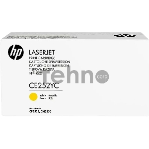 Контрактный Тонер-картридж HP Contractual Yellow Optimized Original LaserJet Toner Cartridge (CE252YC)