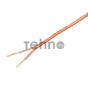 Акустический кабель Cablexpert CC-TC2x0,75-30M, прозрачный,  30 м, бухта