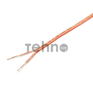 Акустический кабель Cablexpert CC-TC2x0,75-100M, прозрачный, 100 м, на катушке