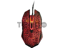 Мышь Qumo Solaris M10 + коврик, проводная, оптическая, 800/1200/1600/2200 dpi