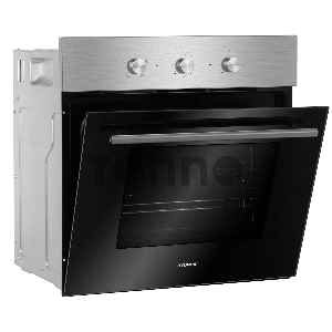 Духовой шкаф Электрический Hyundai HEO 6632 IX серебристый, встраиваемый