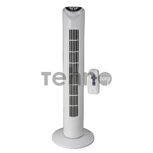 Вентилятор колонный, подставка круглая, д/у управление (45 Вт)