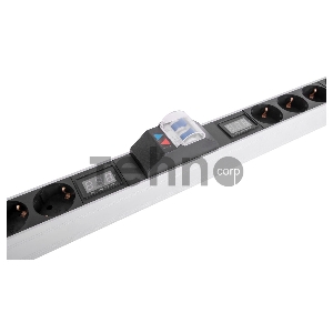 Блок силовых розеток Rem Rem-32, Shuko х 20, IEC 60320 С19 х 12, вход колодка, 19