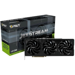 Видеокарта PALIT RTX4070TI JETSTREAM 12GB 12288Mb 192 GDDR6X 2310/2100 HDMIx1 DPx3 HDCP Ret