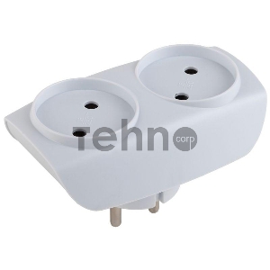 Разветвитель ЭРА C0045520 SP-2-W белый 2гн, без заземл