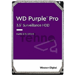 Жесткий диск WD Original SATA-III 10Tb WD101PURP Video Purple Pro (7200rpm) 256Mb 3.5